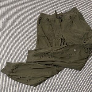 lululemon athletica Olive Track Pants